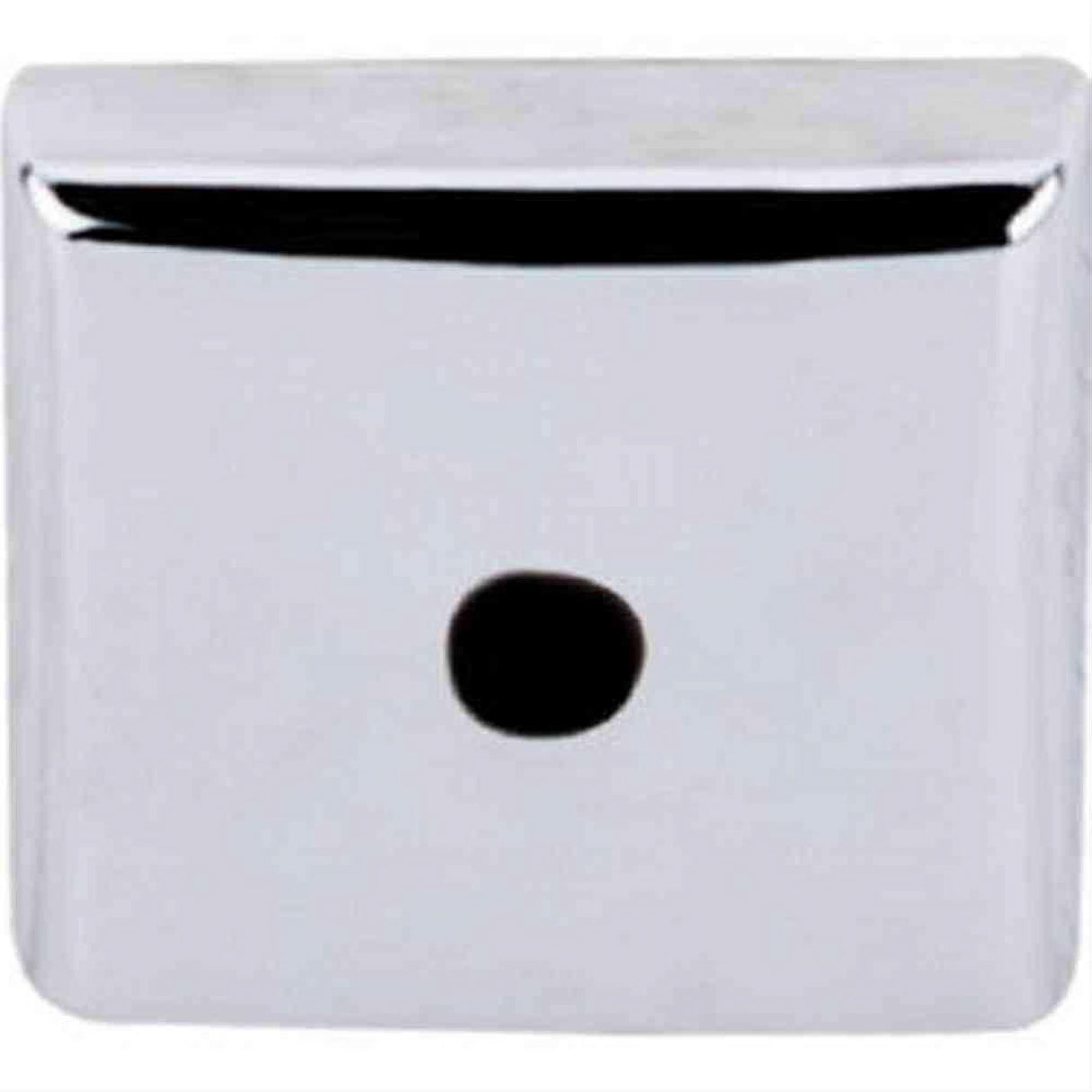 Top Knobs M2018 Aspen II Square Backplate 7/8" Polished Chrome