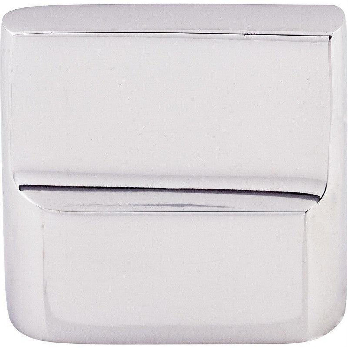 Top Knobs M2051 M205 Aspen II Flat Sided 7/8" Center to Center Length Rectangle Knob Polished Chrome
