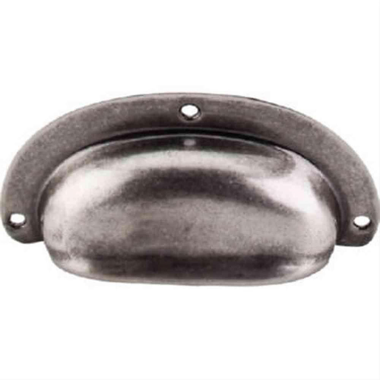 Top Knobs M210 Mayfair Cup Pull 3-3/4" Pewter Antique