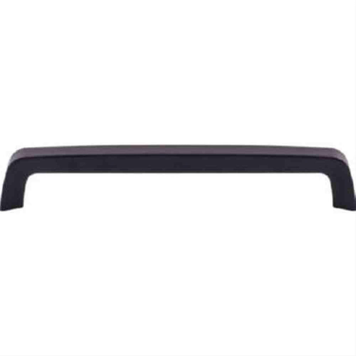 Top Knobs M2100 Tapered Bar Cabinet Pull 7-9/16" Center to Center Flat Black