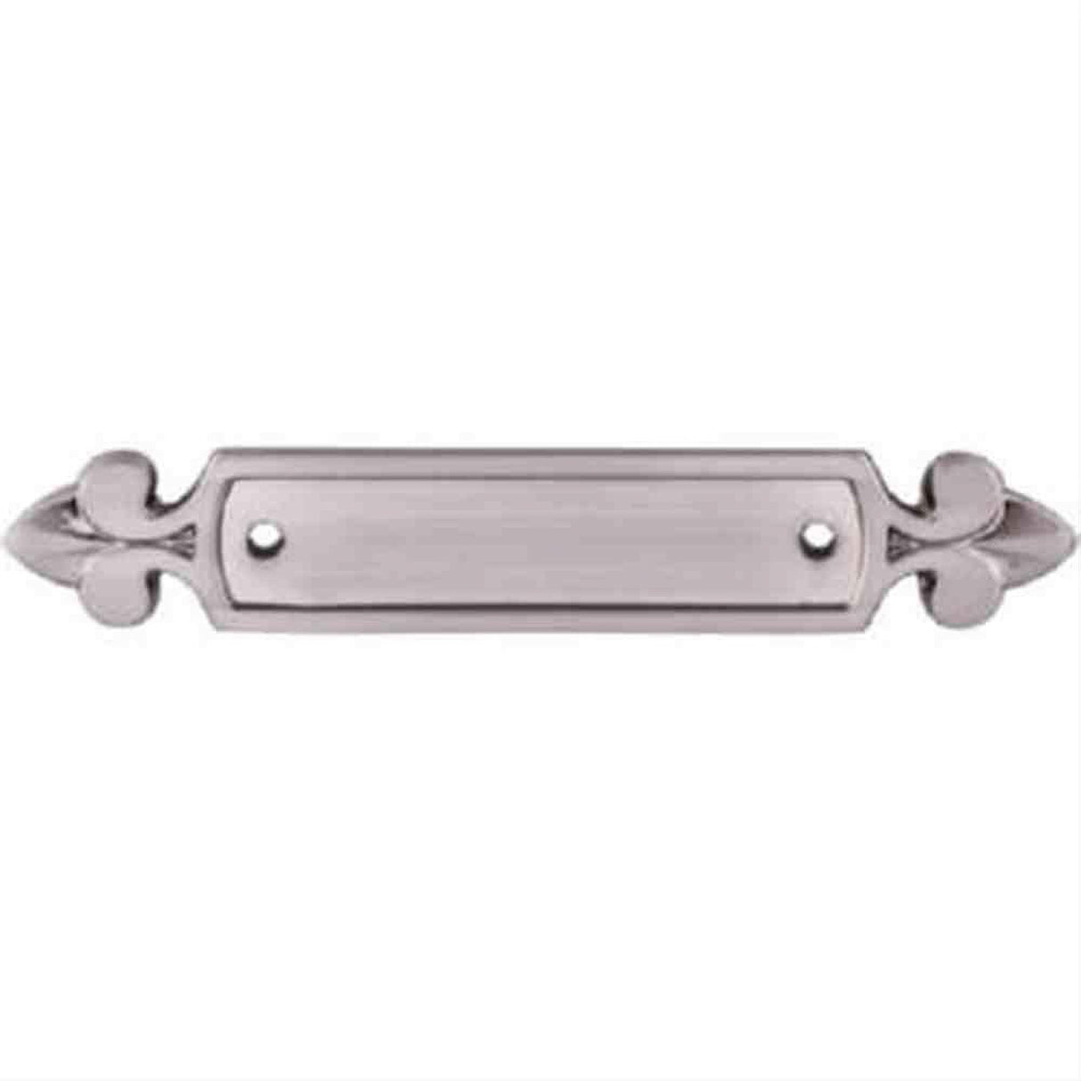 Top Knobs M2130 Dover Backplate 2-1/2in. Brushed Satin Nickel