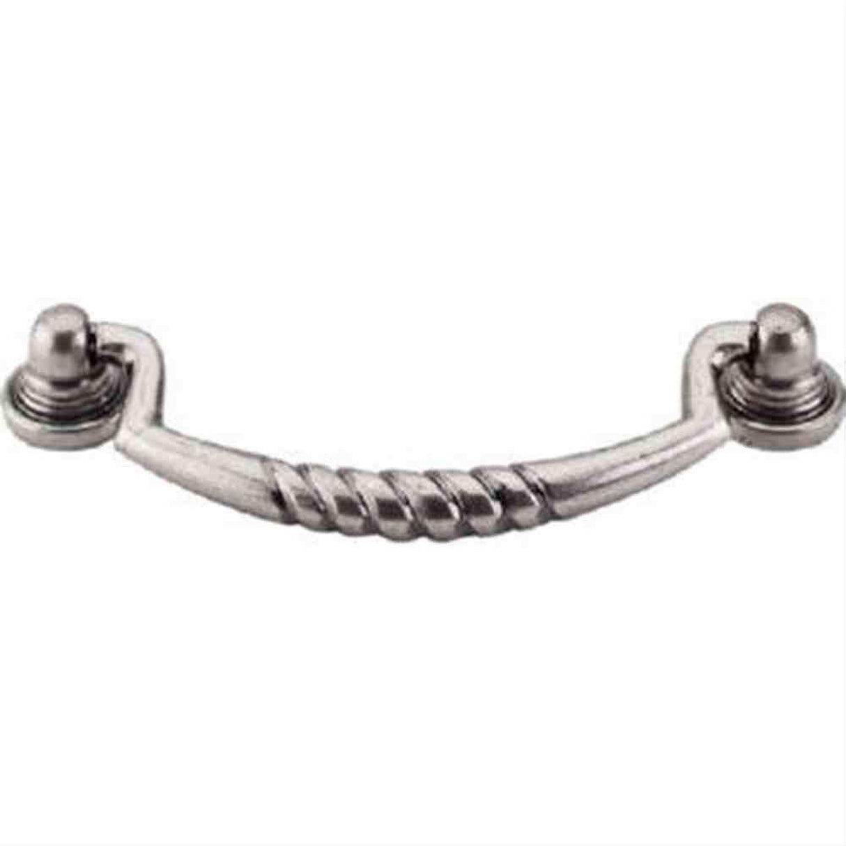 Top Knobs M214 Salisbury Cabinet Pull 3-3/4" Center to Center Pewter Antique