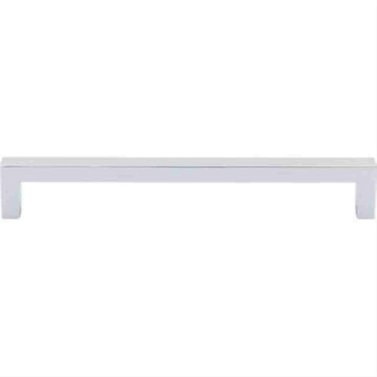 Top Knobs M2143 Square Bar Cabinet Pull 7-9/16" Center to Center Polished Chrome