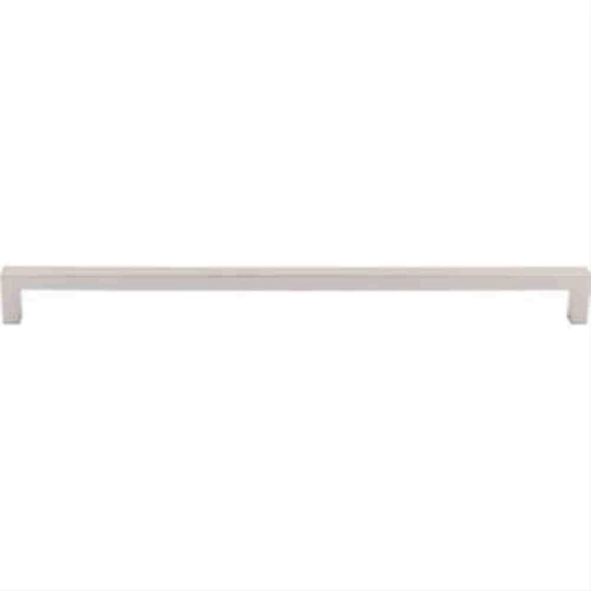 Top Knobs M2147 Square Bar Cabinet Pull 12-5/8in. Center to Center Polished Nickel