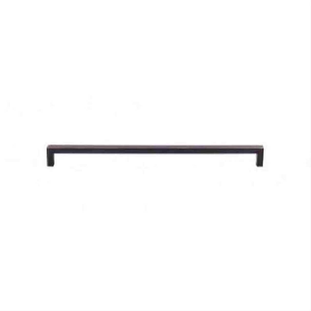 Top Knobs M2151 M21 Square Bar Cabinet Pull 17 5/8in. Center to Center Tuscan Bronze