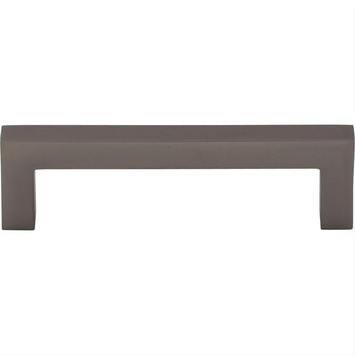 Top Knobs M2158 Square Bar 3 3/4" Center to Center Bar Pull Ash Gray