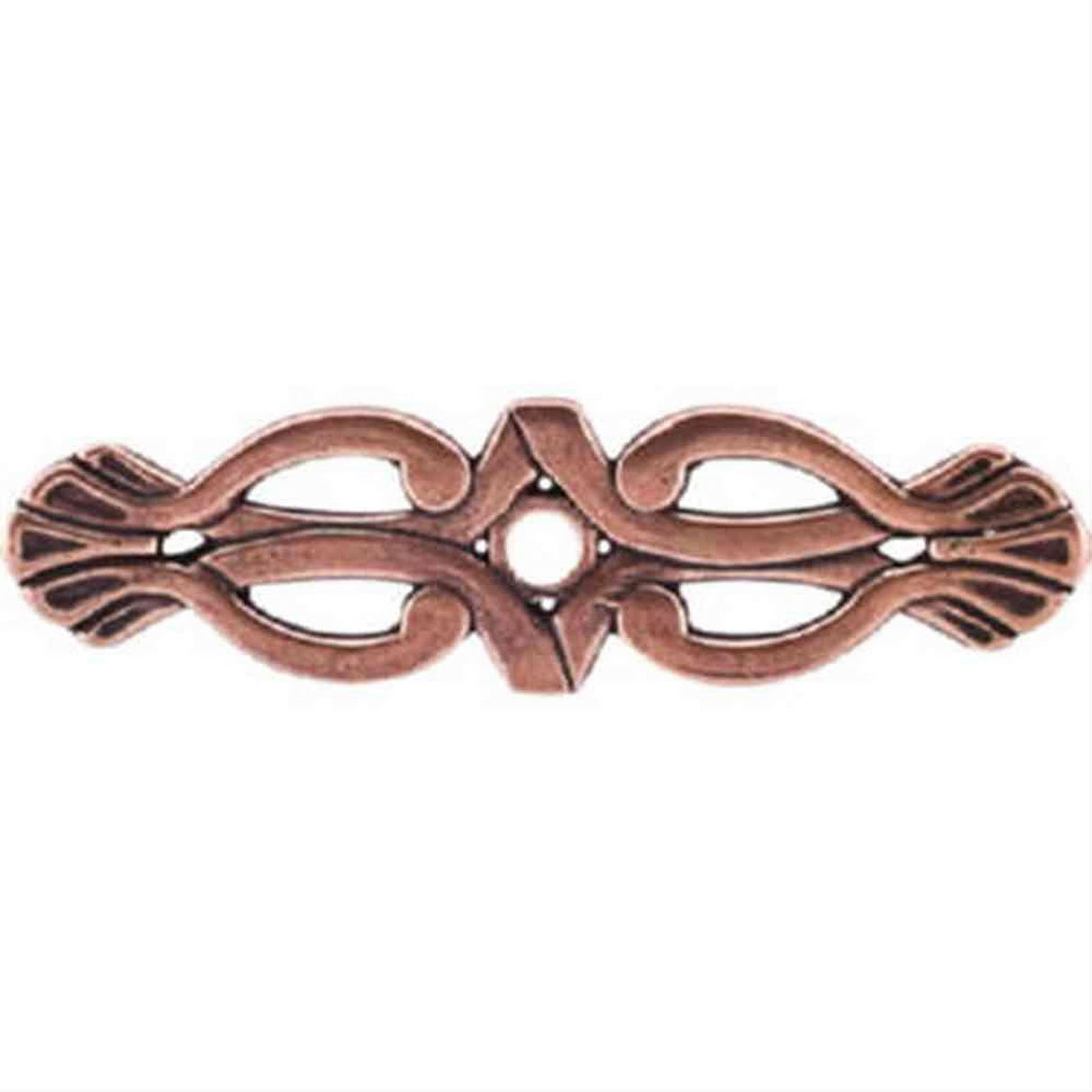 Top Knobs M222 Newton Backplate 3-3/16" Old English Copper