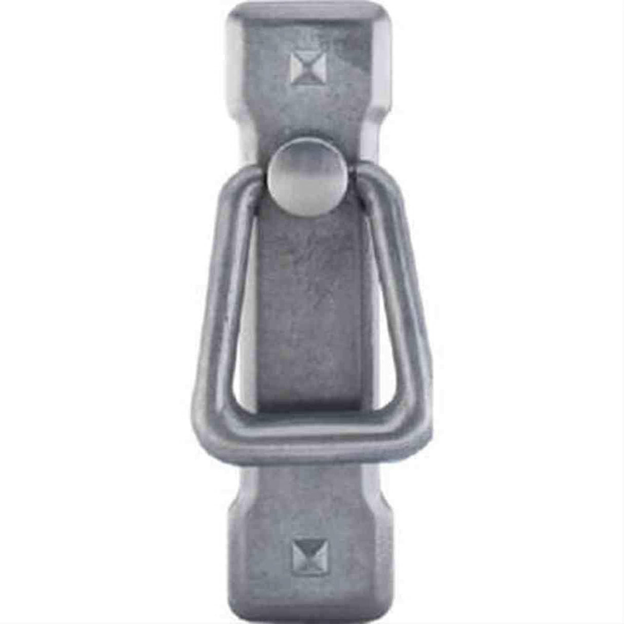 Top Knobs M238 Mission Ring Cabinet Pull & Backplate 2-1/4" Center to Center Pewter Light