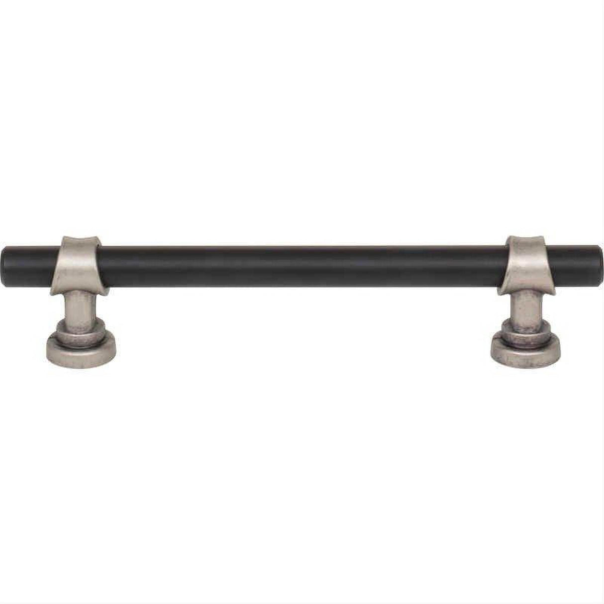 Top Knobs M2718 M2708 Bit 5 1/16" Center to Center Bar Pull Flat Black and Pewter Antique