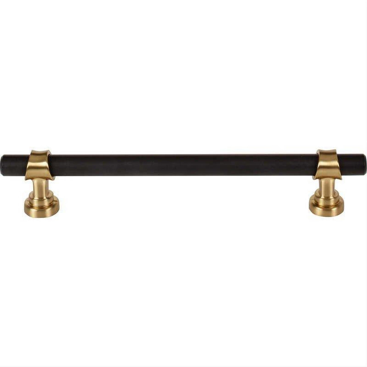Top Knobs M2728 M2720 Bit 6 5/16" Center to Center Bar Pull Flat Black and Honey Bronze