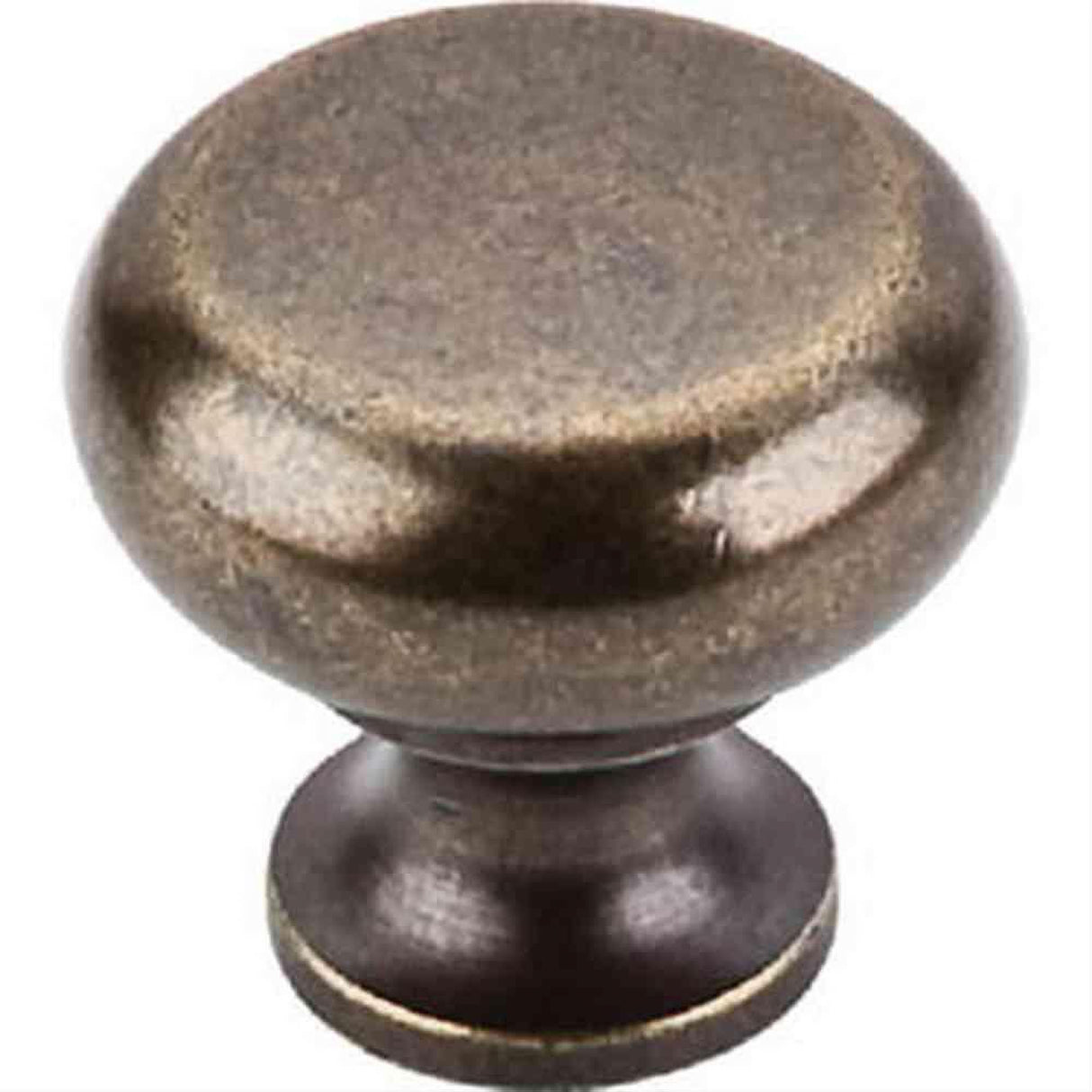 Top Knobs M276 Flat Faced Cabinet Knob 1-1/4" German Bronze