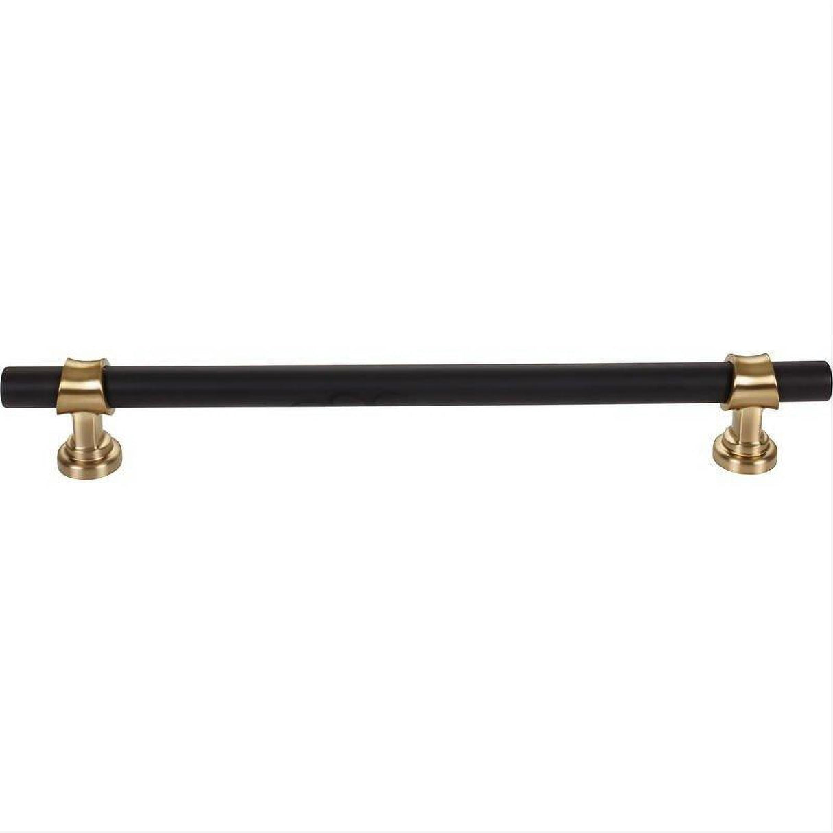 Top Knobs M2788 M2780 Bit 18" Center to Center Cabinet Pull / Appliance Pull Flat Black and Honey Bronze