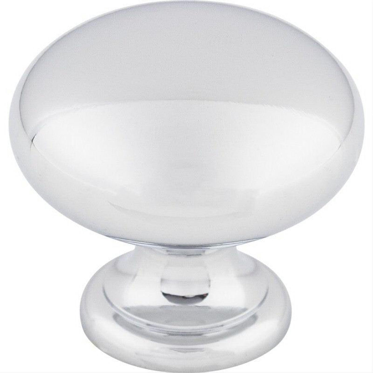 Top Knobs M280 Mushroom 1 1/4" Diameter Mushroom Cabinet Knob Polished Chrome