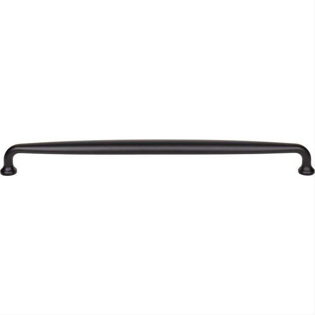 Top Knobs M2810 M280 Charlotte 12" Center to Center Bar Pull Flat Black