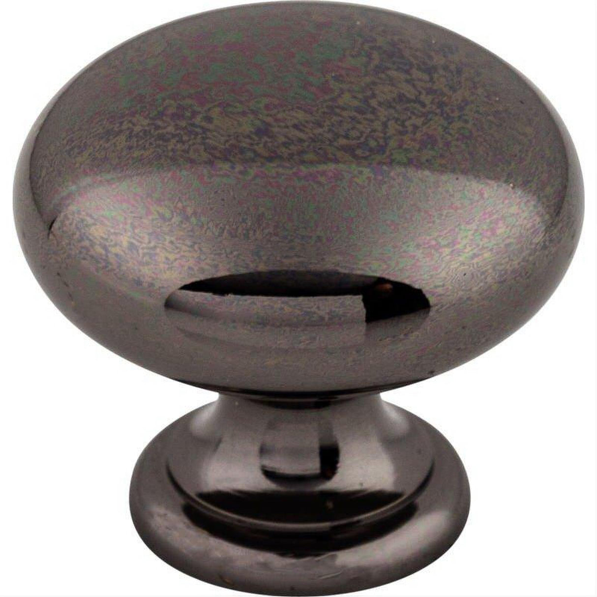 Top Knobs M282 Mushroom 1 1/4" Diameter Mushroom Cabinet Knob Black Nickel
