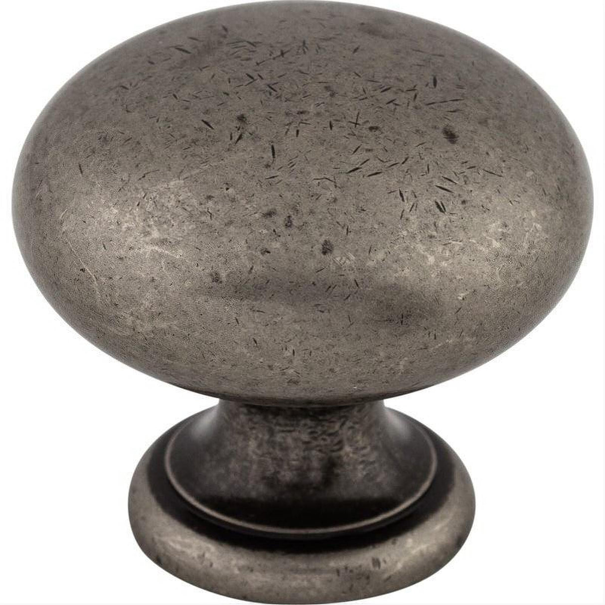 Top Knobs M286 Mushroom 1 1/4" Diameter Mushroom Cabinet Knob Pewter Antique