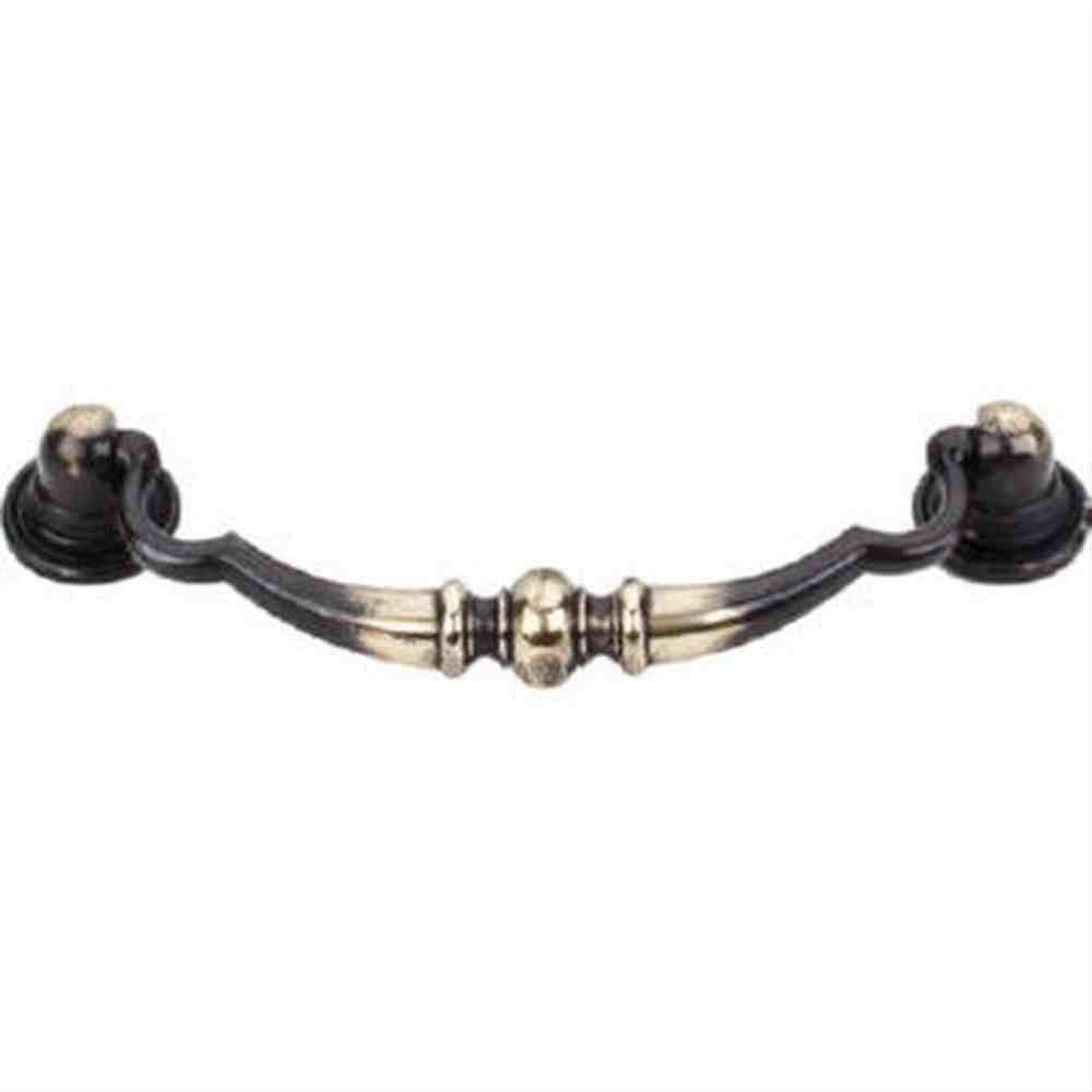 Top Knobs M3 Oxford Cabinet Pull 3-3/4" Center to Center Dark Antique Brass