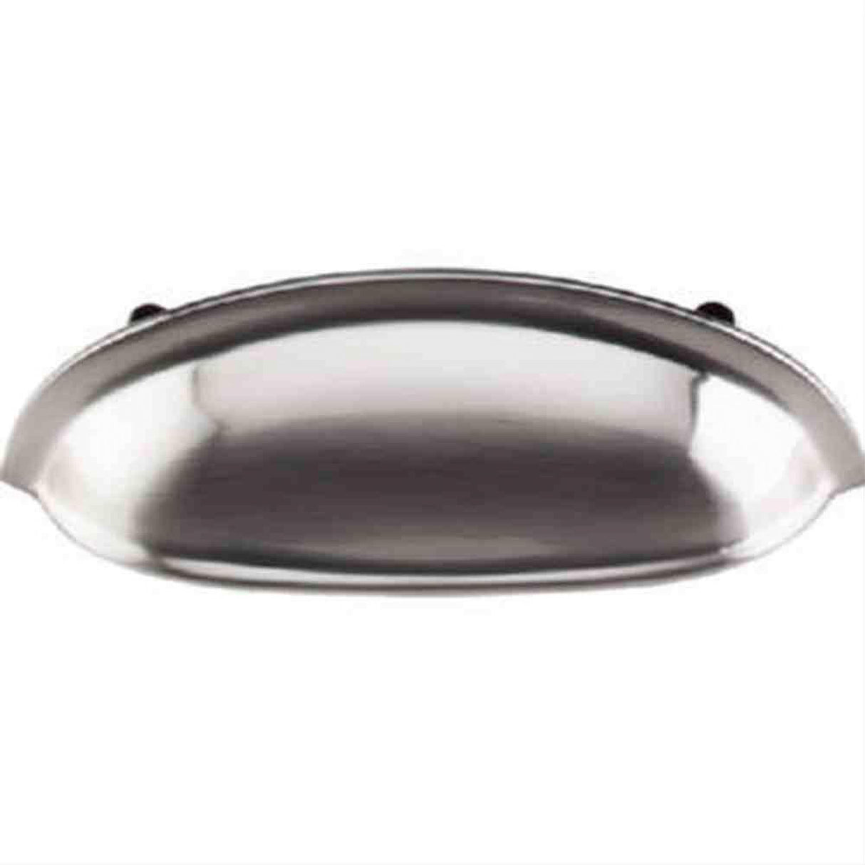 Top Knobs M360 Somerset Cup Pull 3" Center to Center Brushed Satin Nickel
