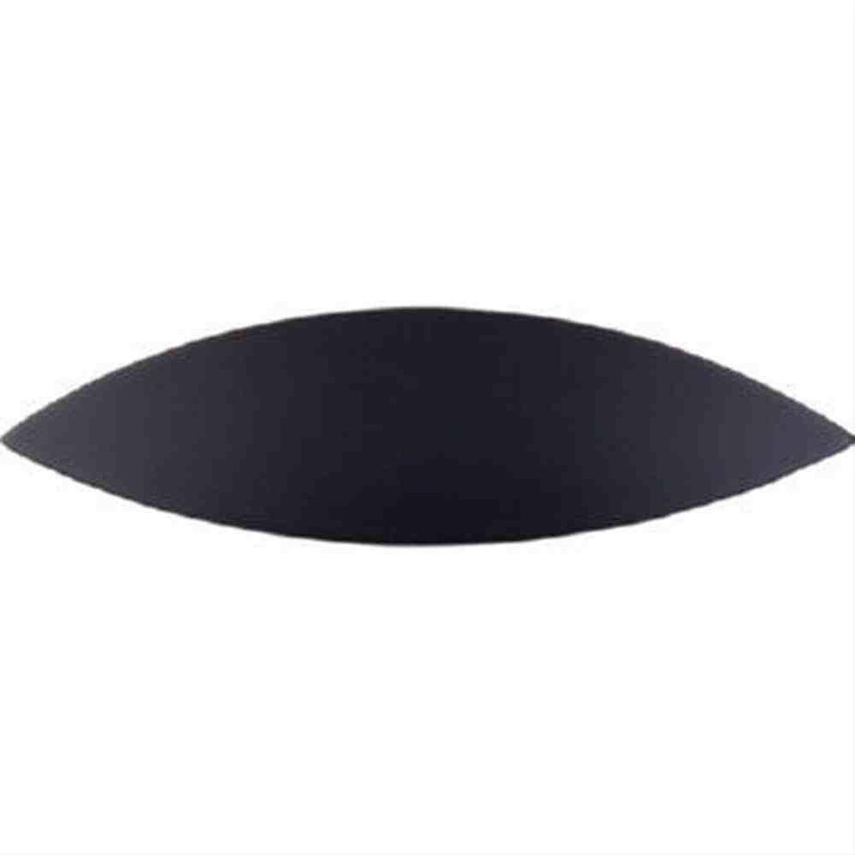 Top Knobs M416 Eyebrow Cup Pull 2-1/2" Center to Center Flat Black