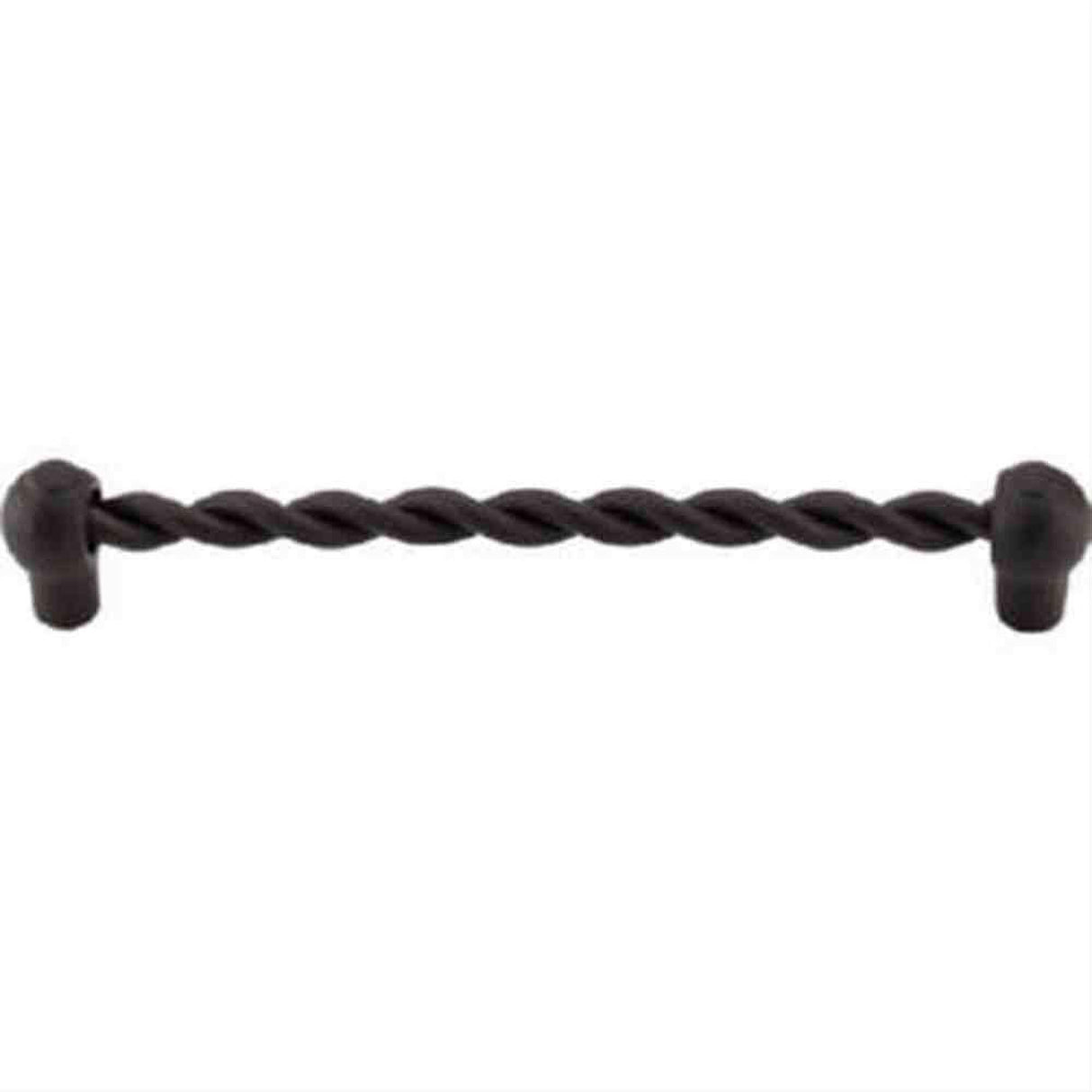 Top Knobs M450 Thames Twist Bar Cabinet Pull 7-9/16" Center to Center Rust