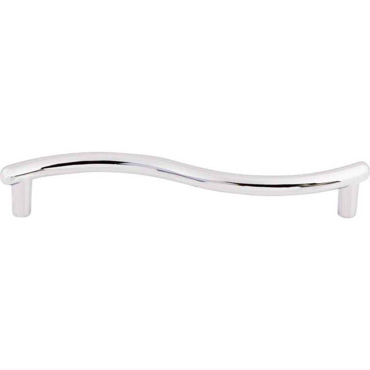 Top Knobs M507 Spiral 5 1/16" Center to Center Bar Pull Polished Chrome