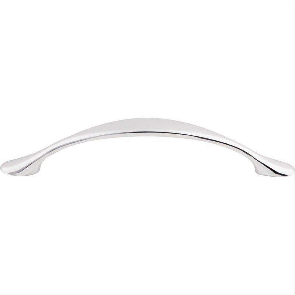 Top Knobs M524 M52 Hartford 3 3/4" Center to Center Arched Cabinet Pull Polished Chrome