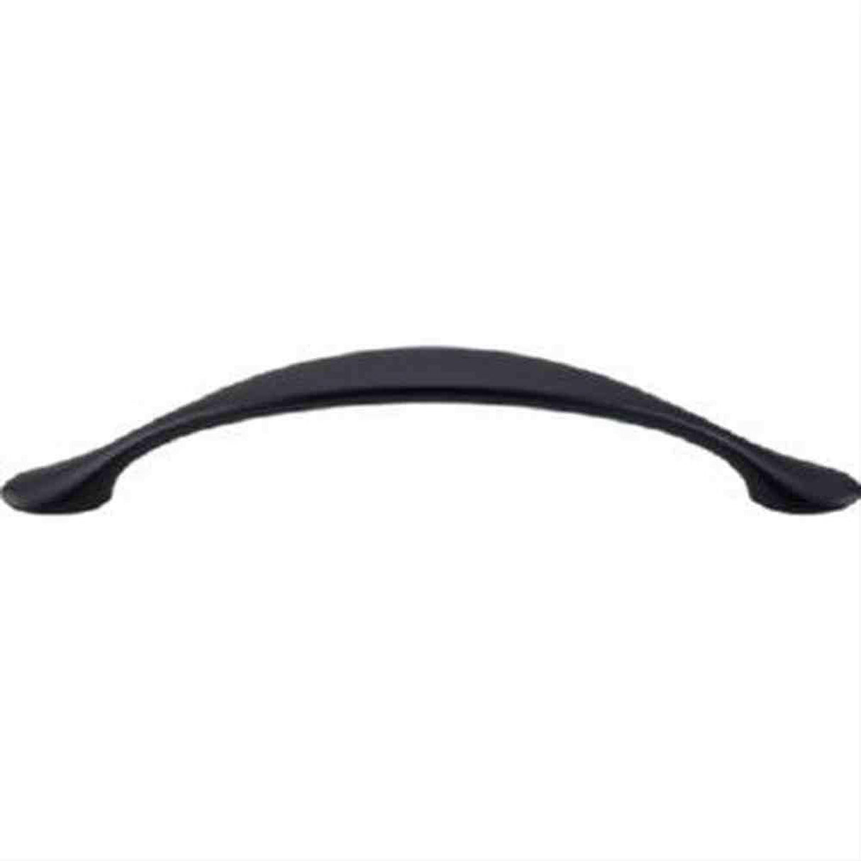 Top Knobs M529 Hartford Cabinet Pull 5-1/16" Center to Center Flat Black