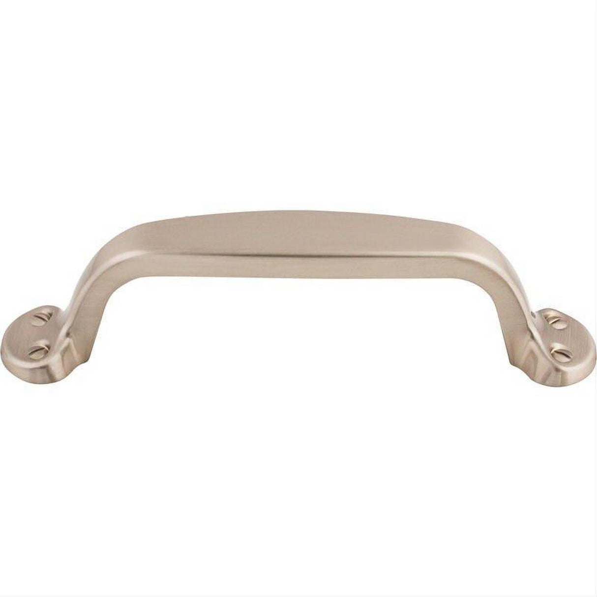 Top Knobs M530 Trunk 3 3/4" Center to Center Cabinet Pull Brushed Satin Nickel