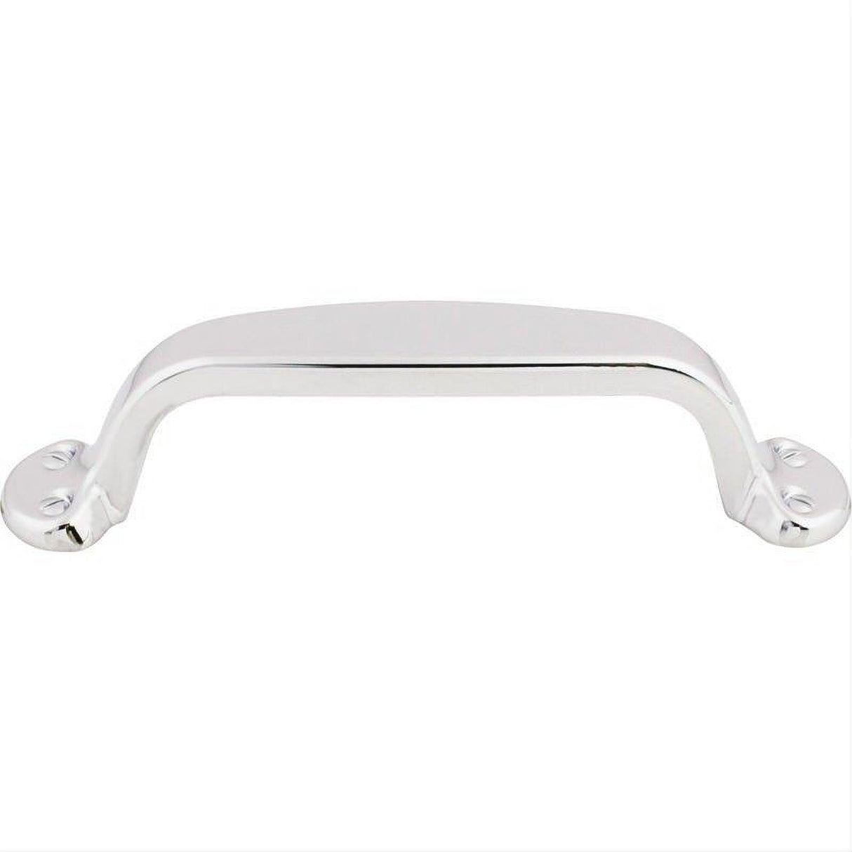 Top Knobs M531 Trunk 3 3/4" Center to Center Cabinet Pull Polished Chrome