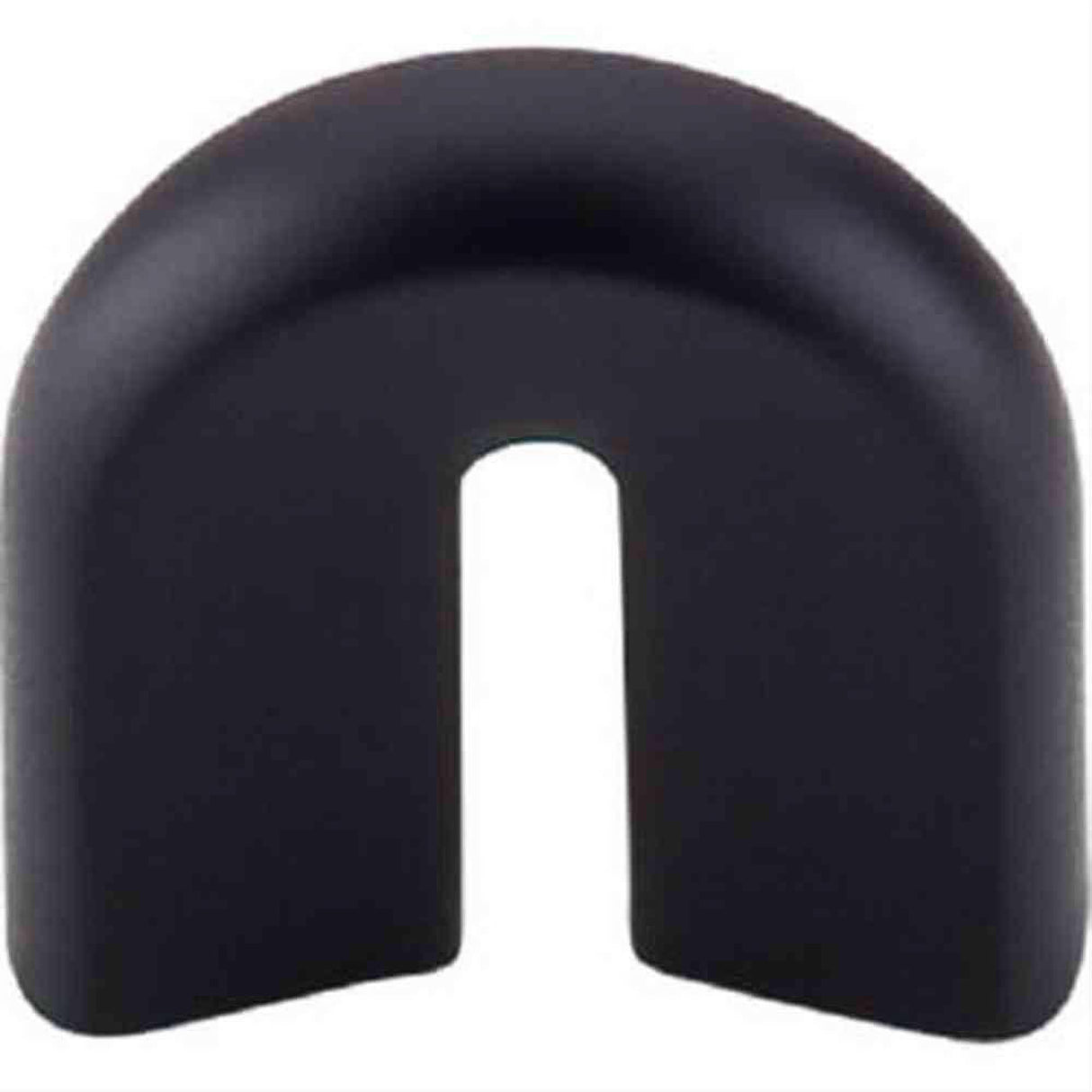 Top Knobs M557 U - Cabinet Pull 3/4" Center to Center Flat Black