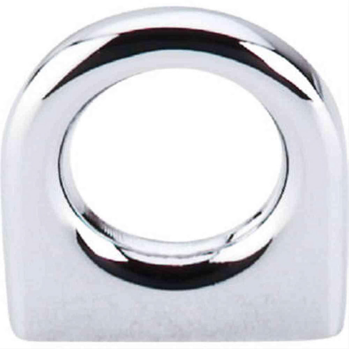 Top Knobs M559 Ring Cabinet Pull 5/8" Center to Center Polished Chrome