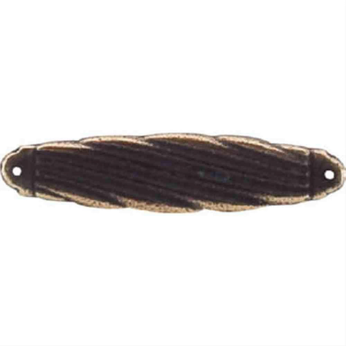 Top Knobs M57 Versailles Strike Plate 2-5/8" Dark Antique Brass