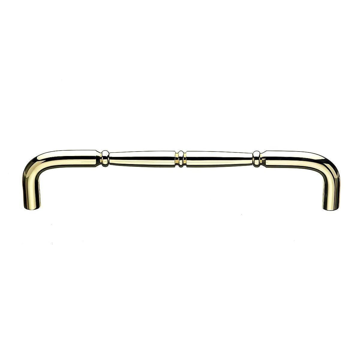 Top Knobs M715-18 Nouveau Ring Cabinet Pull / Appliance Pull 18" Center to Center Polished Brass