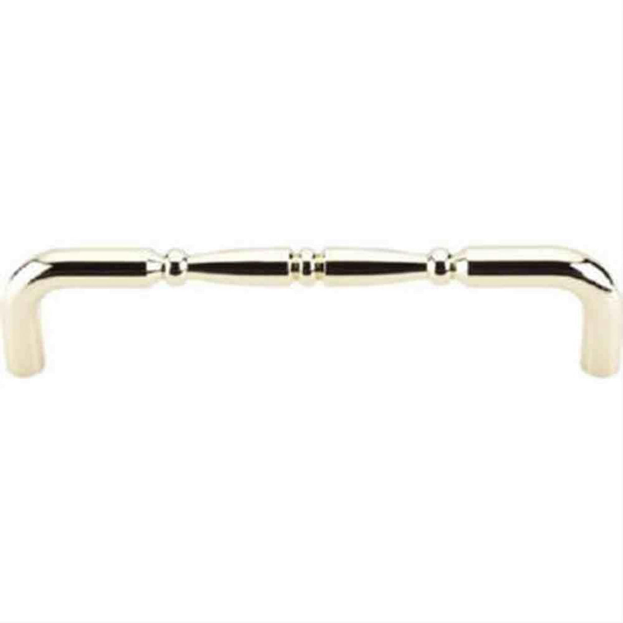 Top Knobs M715-7 Nouveau Ring Cabinet Pull 7" Center to Center Polished Brass