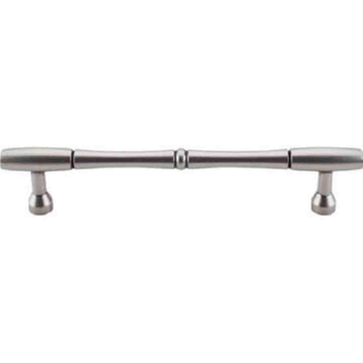Top Knobs M727-7 Nouveau Bamboo Cabinet Pull 7" Center to Center Pewter Antique
