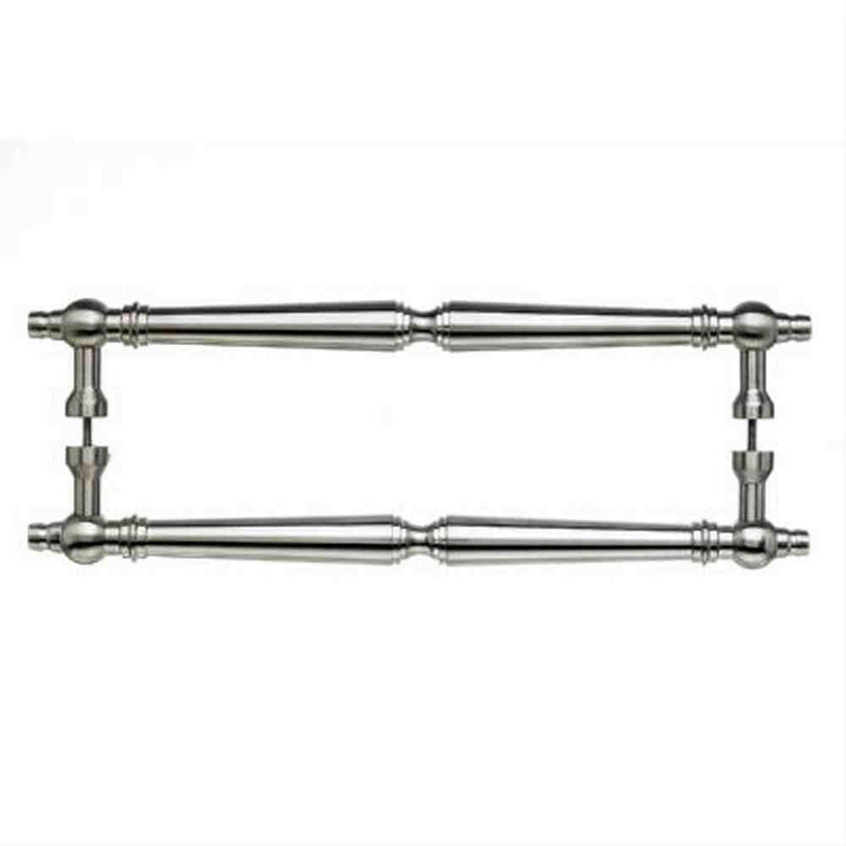 Top Knobs M730-18 PAIR Asbury Door Pull Back to Back 18" Center to Center Brushed Satin Nickel