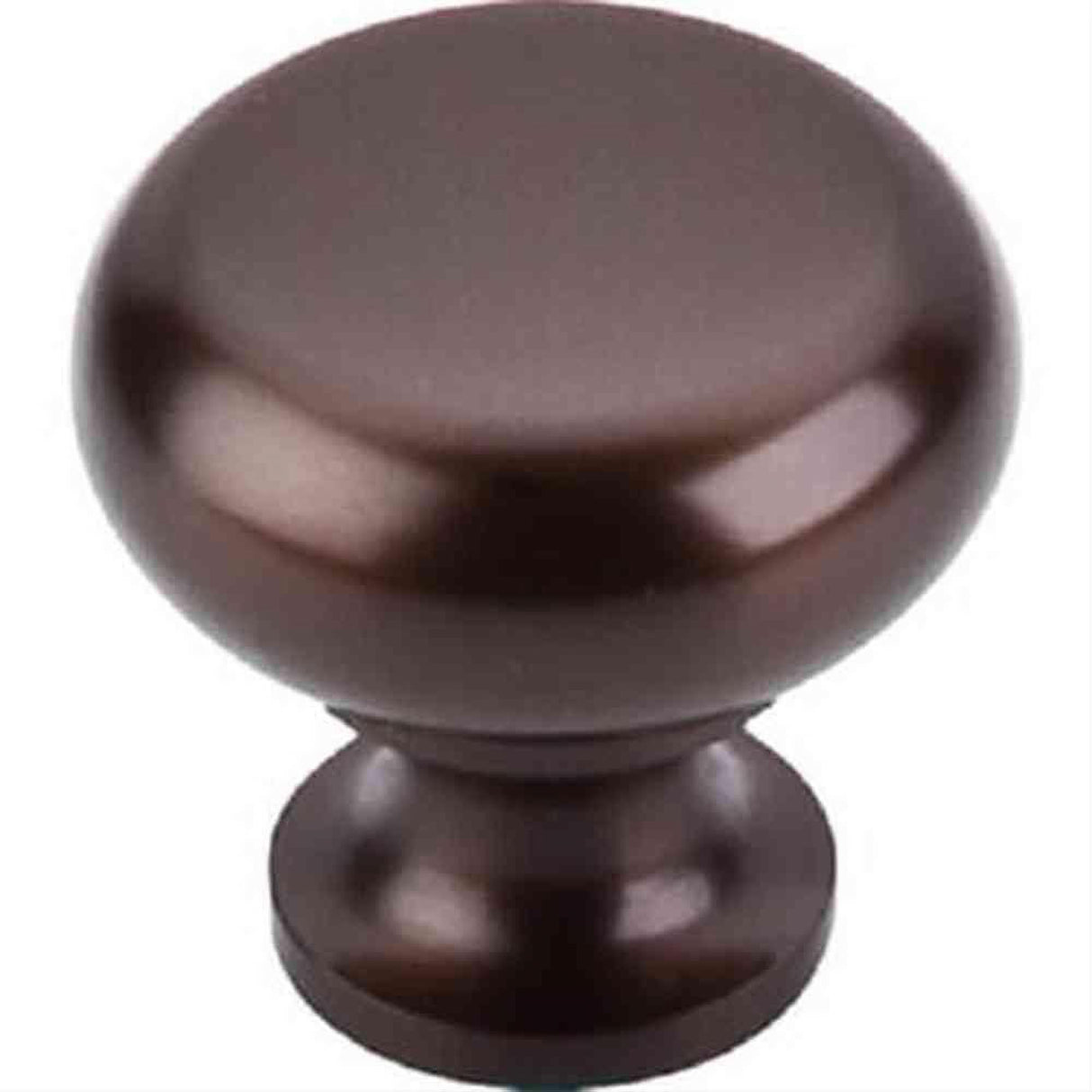 Top Knobs M754 Flat Faced Cabinet Knob 1-1/4" Oil Rubbed Bronze