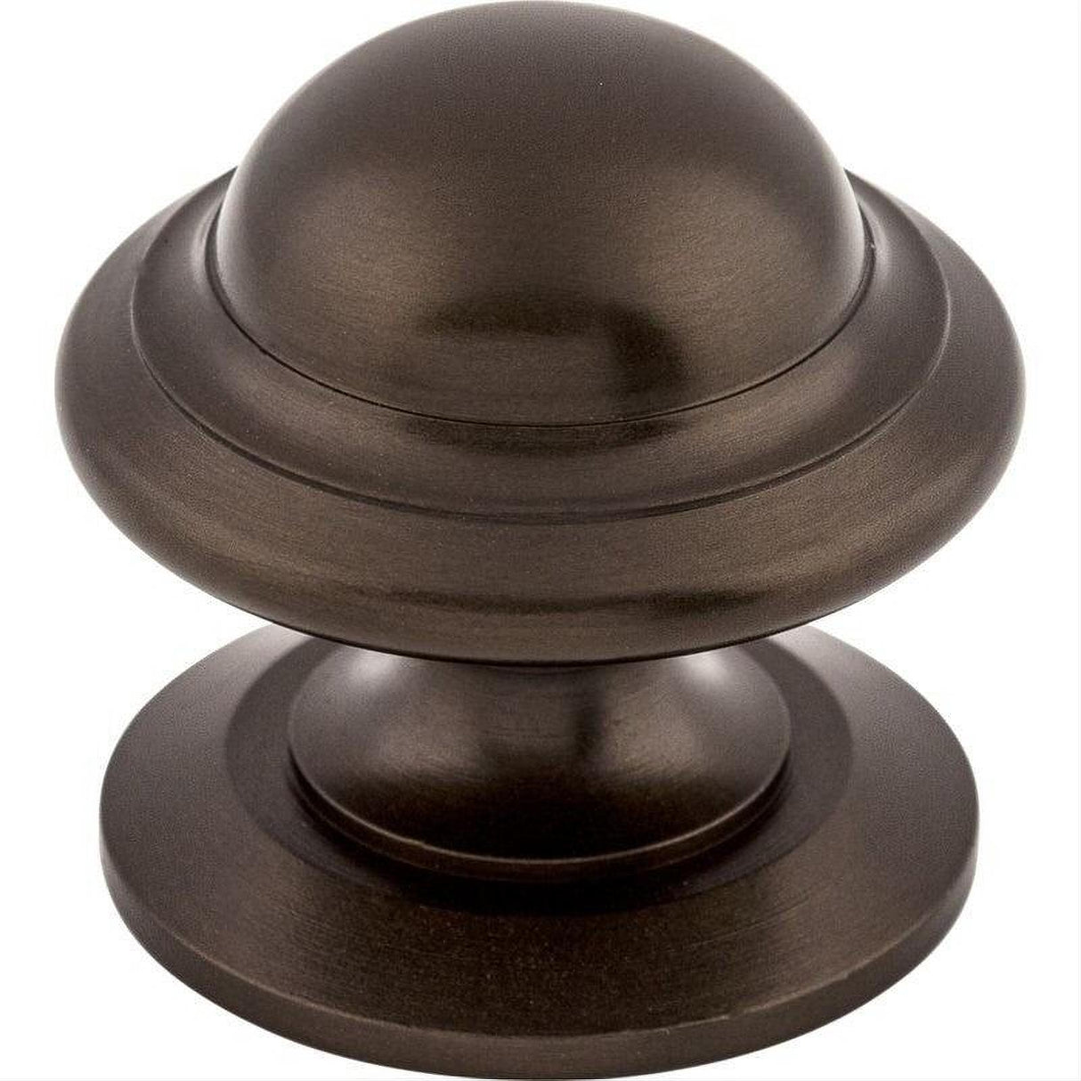 Top Knobs M768 Empress 1 3/8" Diameter Mushroom Cabinet Knob Oil Rubbed Bronze