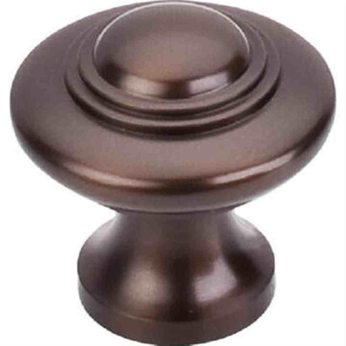 Top Knobs M771 Ascot Cabinet Knob 1-1/4" Oil Rubbed Bronze