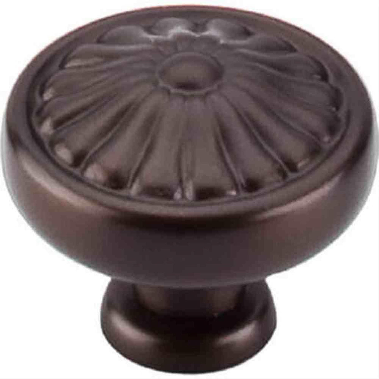 Top Knobs M772 Flower Cabinet Knob 1-1/4" Oil Rubbed Bronze