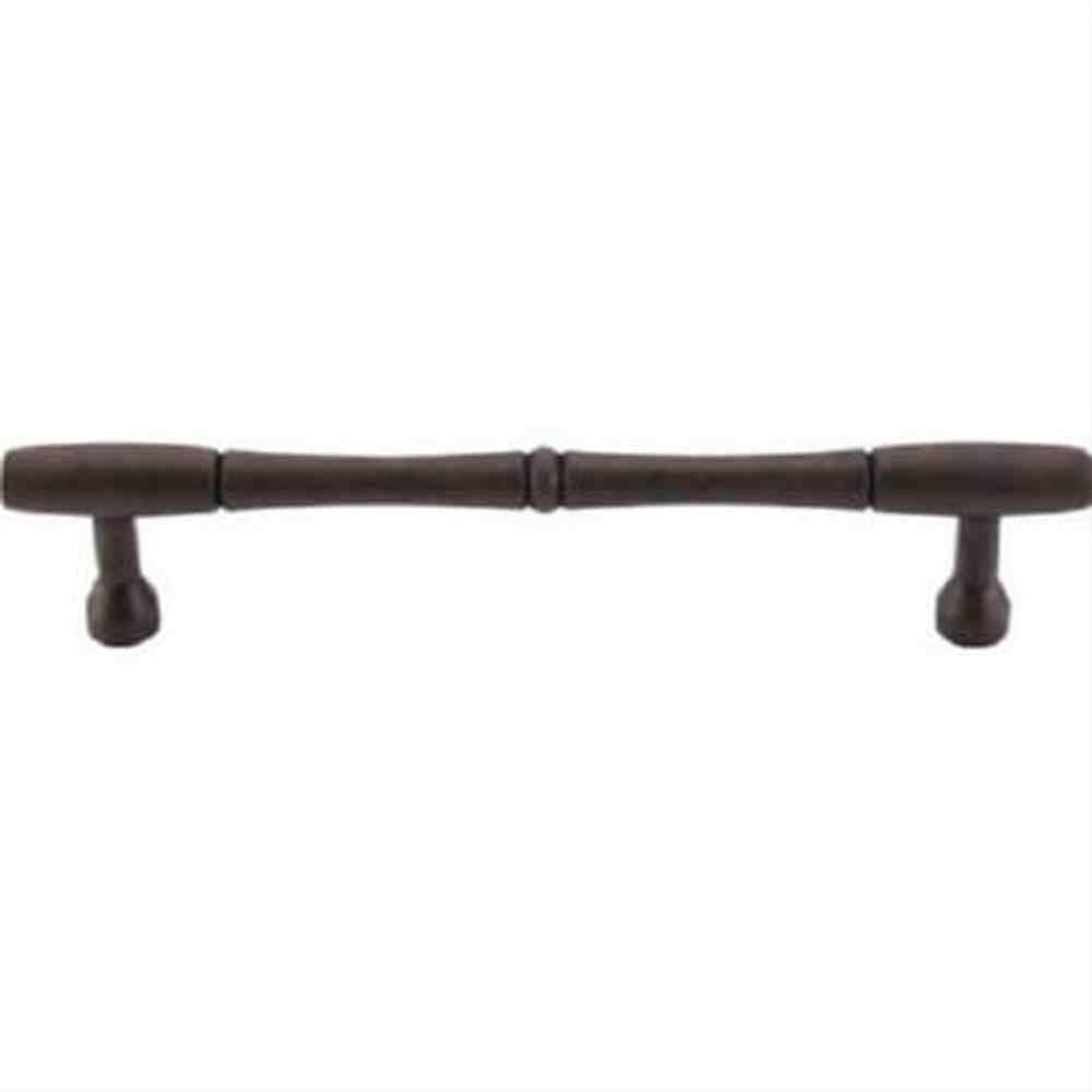 Top Knobs M794-7 Nouveau Bamboo Cabinet Pull 7" Center to Center Patina Rouge