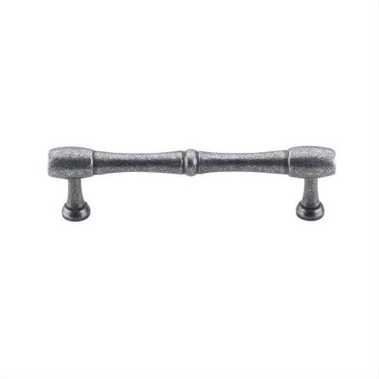 Top Knobs M796-18 Nouveau Bamboo Cabinet Pull / Appliance Pull 18" Center to Center Pewter
