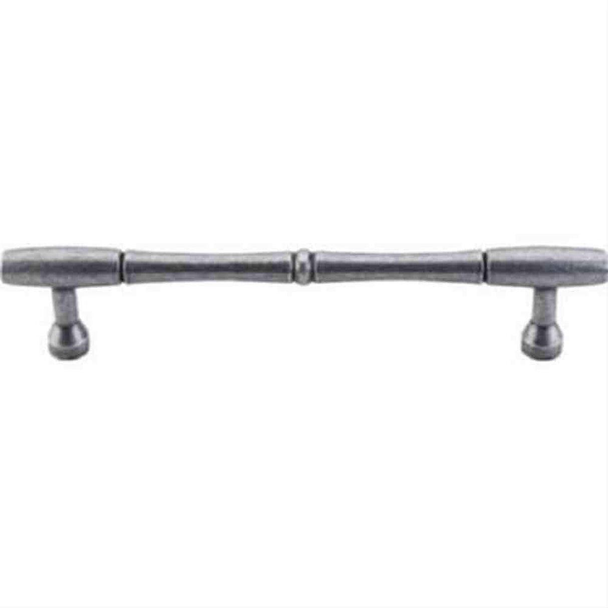 Top Knobs M796-7 Nouveau Bamboo Cabinet Pull 7" Center to Center Pewter