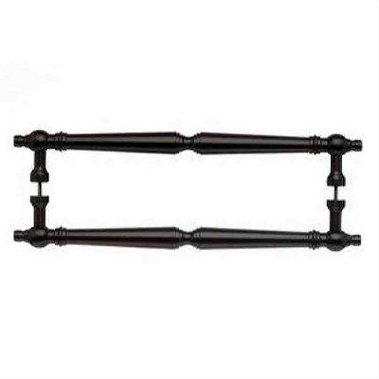 Top Knobs M805-18 PAIR Asbury Door Pull Back to Back 18" Center to Center Oil Rubbed Bronze