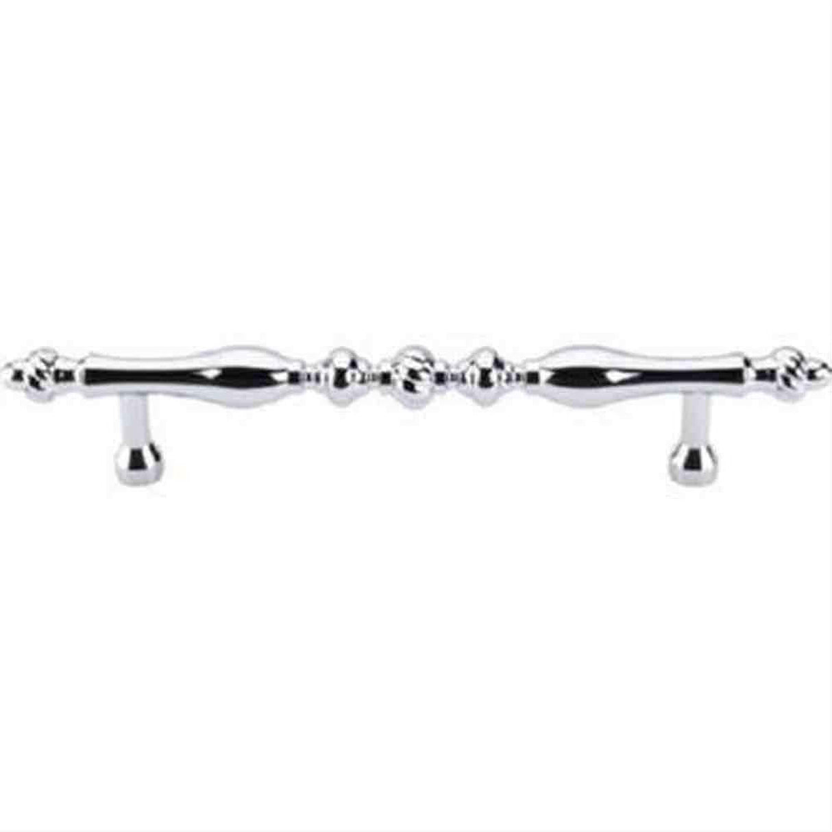 Top Knobs M806-7 Somerset Melon Cabinet Pull 7" Center to Center Polished Chrome