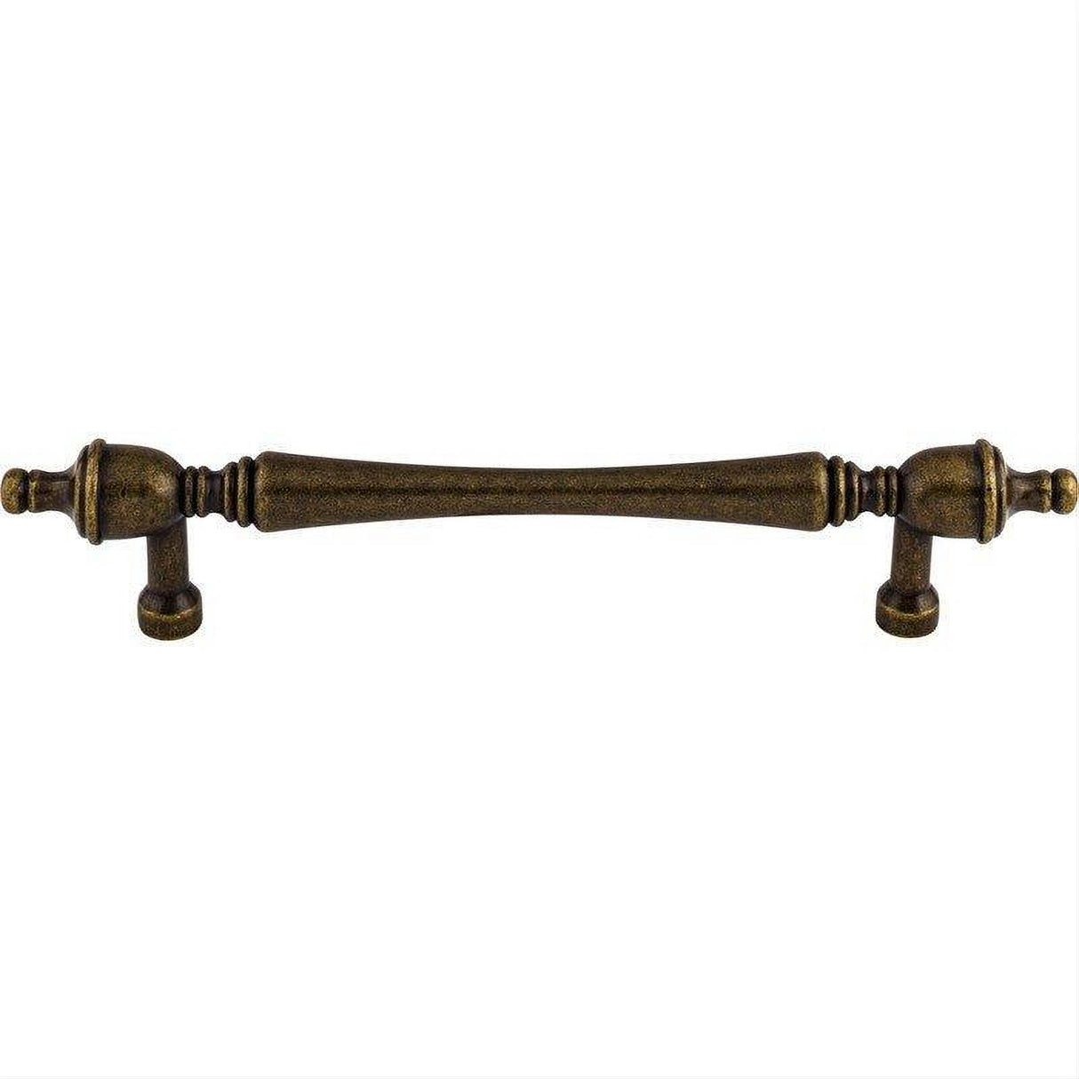 Top Knobs M822-7 M8 Somerset Finial 7" Center to Center Bar Pull German Bronze
