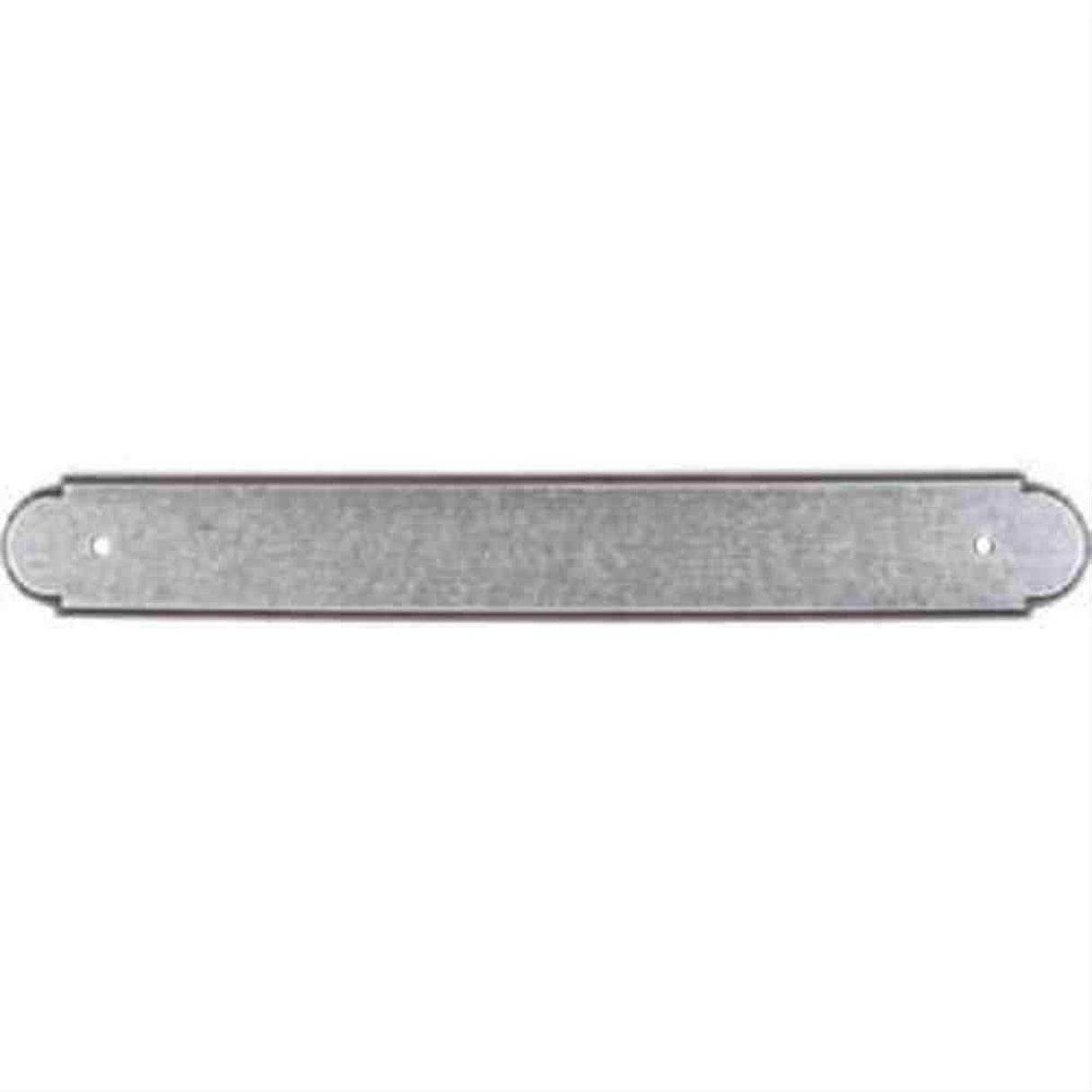 Top Knobs M884 Plain Back Plate 12" Center to Center Pewter
