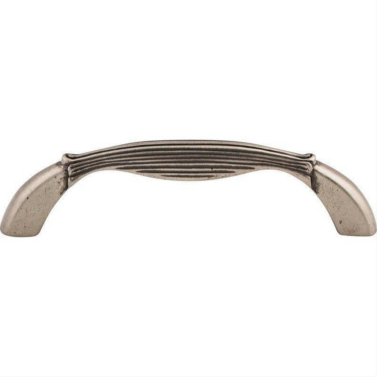 Top Knobs M944 Straight 3 3/4" Center to Center Bar Pull Pewter Antique
