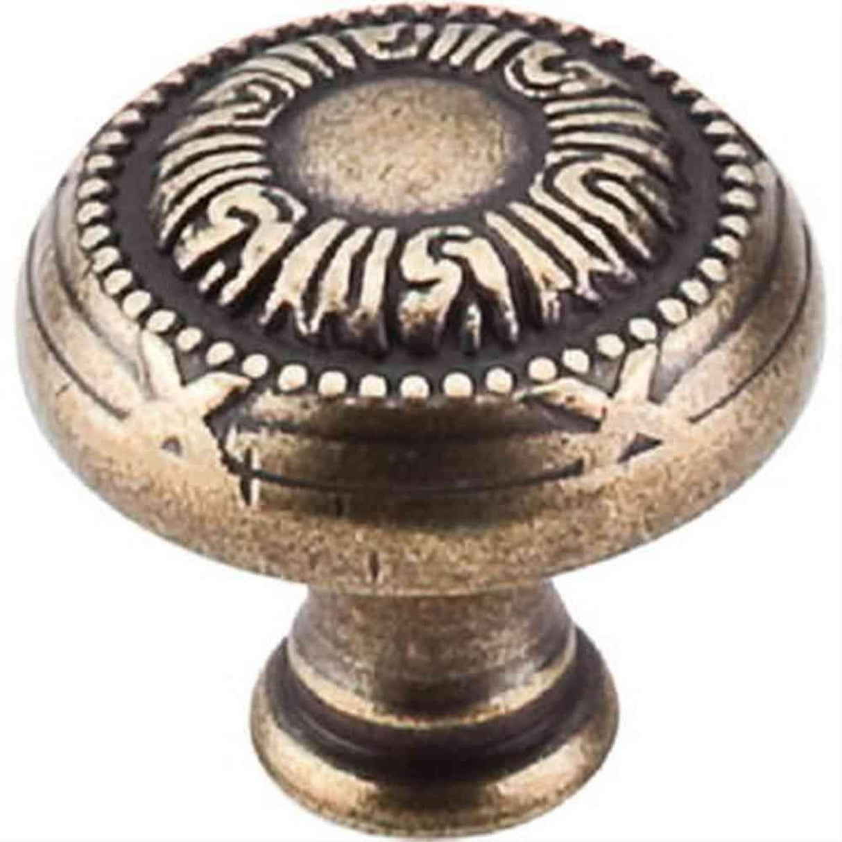 Top Knobs M960 Ribbon Cabinet Knob 1-1/8" German Bronze