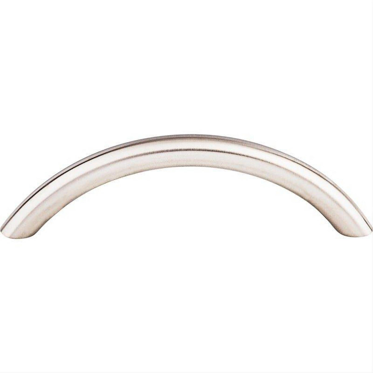 Top Knobs SS14 Solid Bowed 3 3/4" Center to Center Bar Pull Stainless Steel